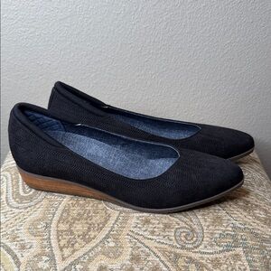 Dr. Scholl's Black and Brown Wedges Women’s Size 10